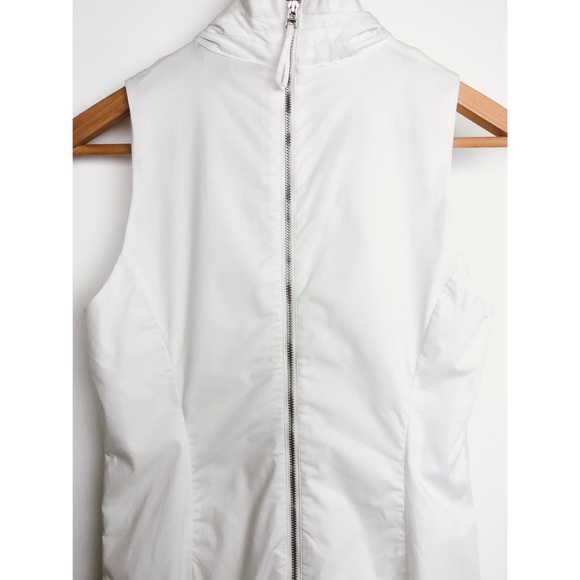 Banana Republic White Bow Tie Neck Shift Dress 8 - Picture 7 of 8